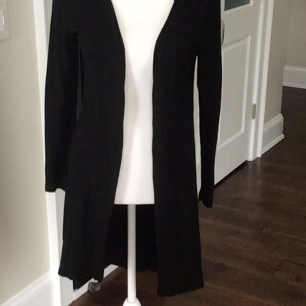 Ronni Nicole longer black cardigan